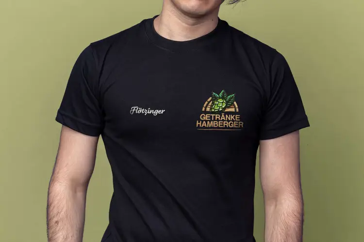 Getränke Hamberger Stick T-Shirts